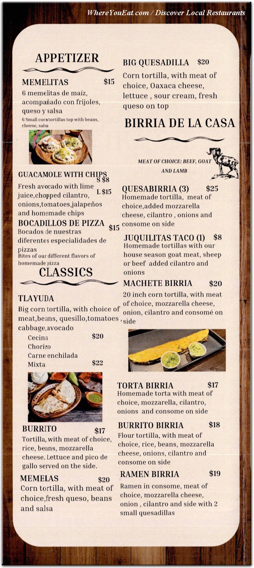 Our Foods